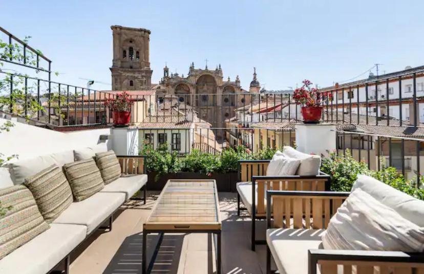 Апартаменты El Palomar De La Catedral Atico Espectacular Гранада Экстерьер фото