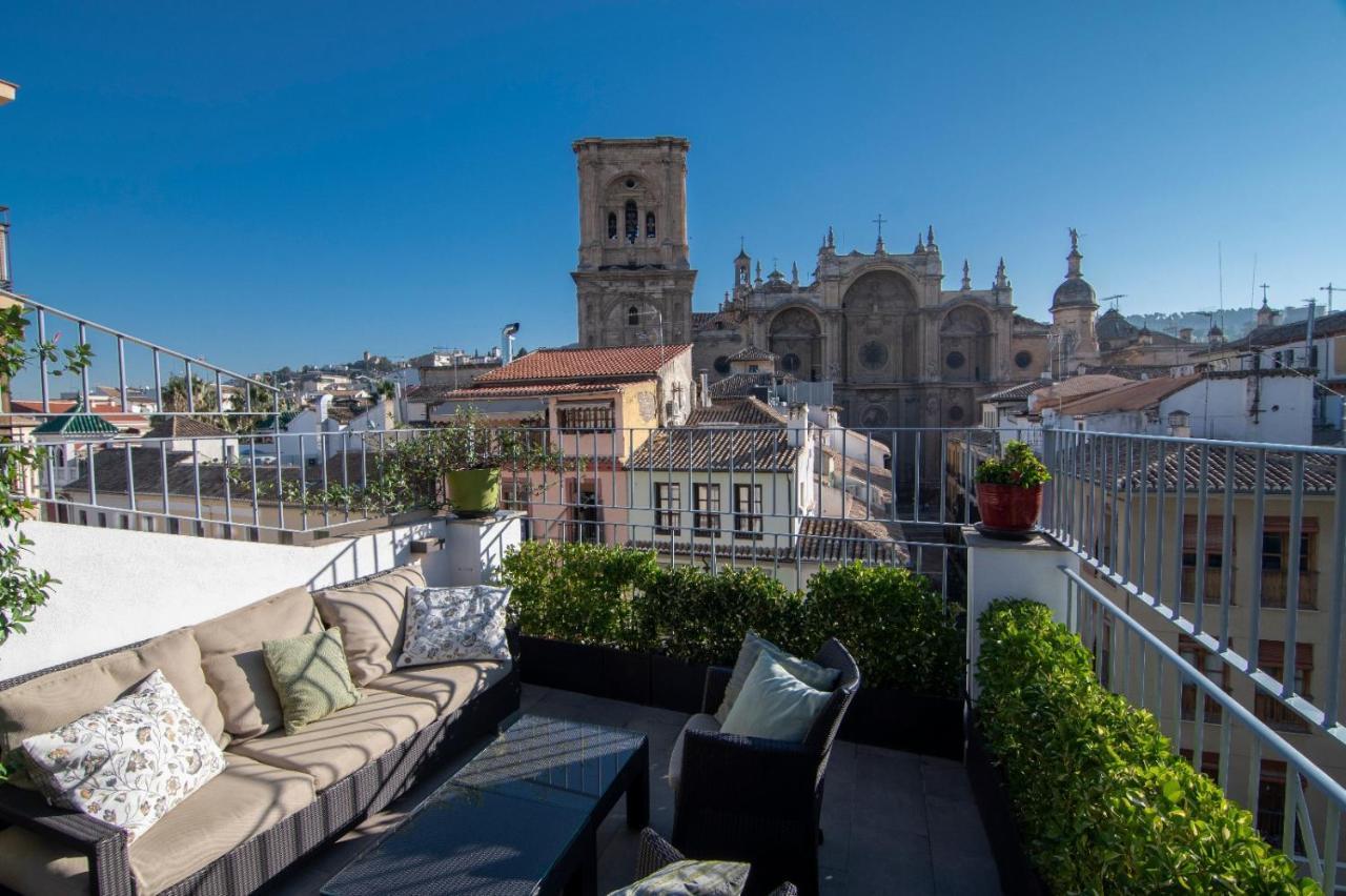 Апартаменты El Palomar De La Catedral Atico Espectacular Гранада Экстерьер фото